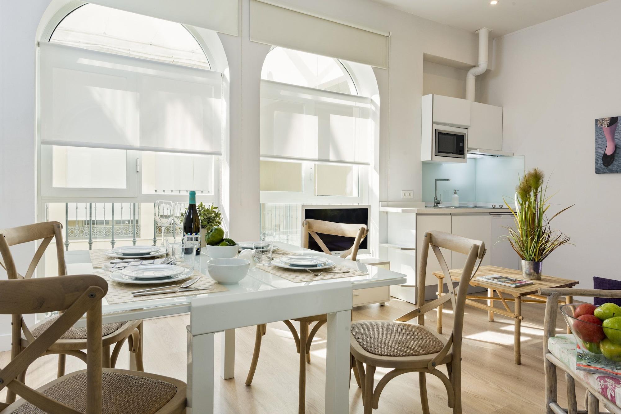 Suites Sevilla Plaza Bagian luar foto