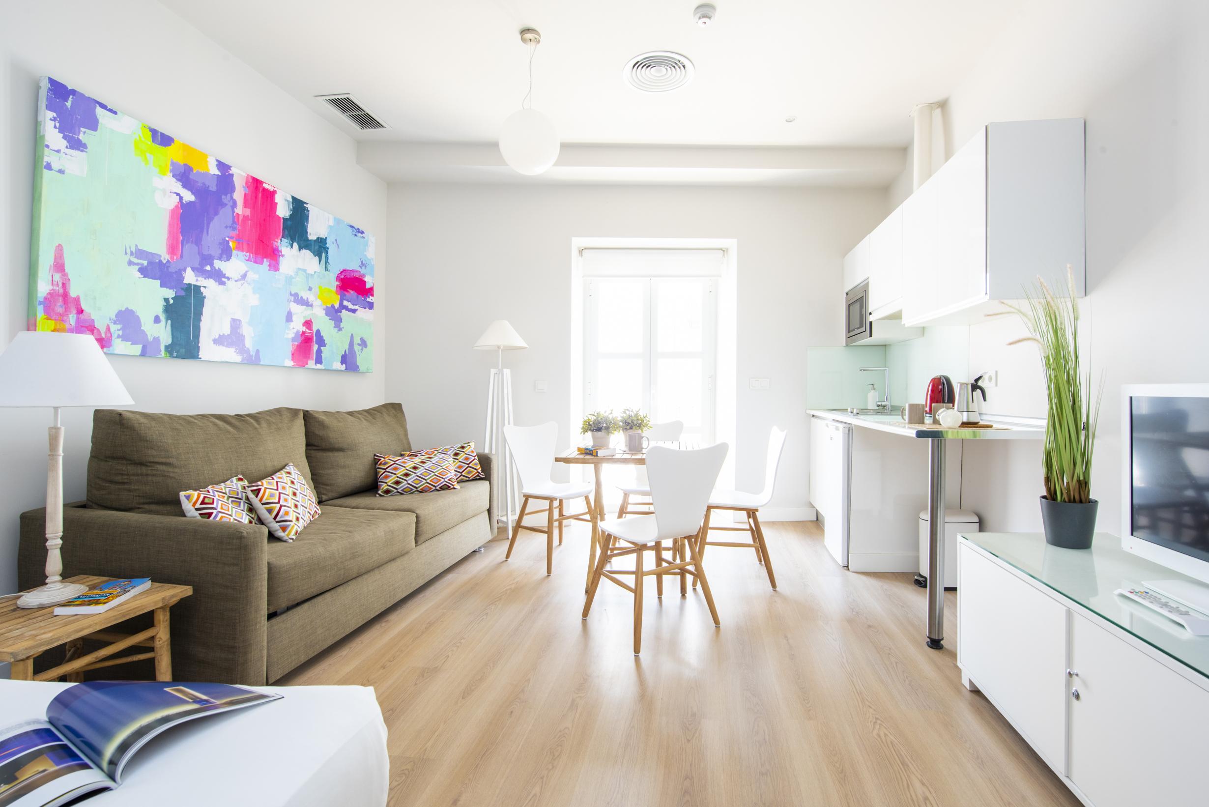Suites Sevilla Plaza Bagian luar foto