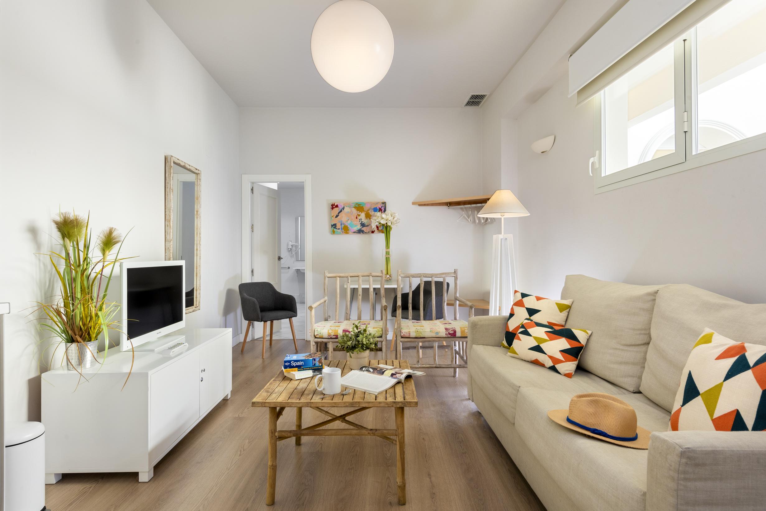 Suites Sevilla Plaza Bagian luar foto